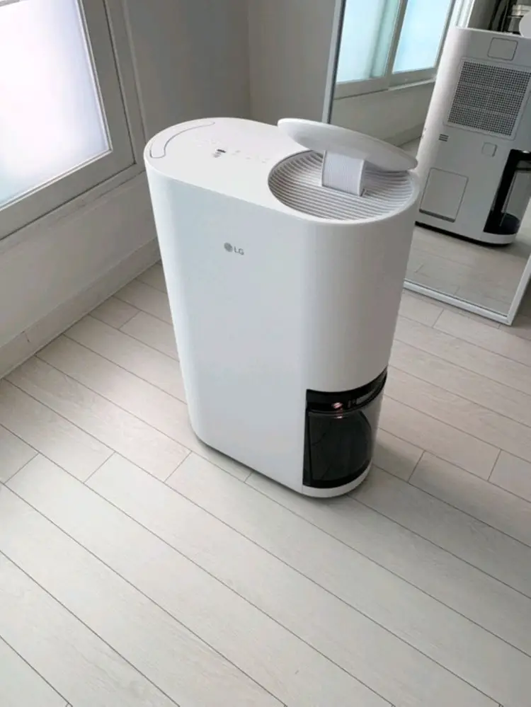 LG 휘센 오브제컬렉션 제습기 15L 화이트 이미지