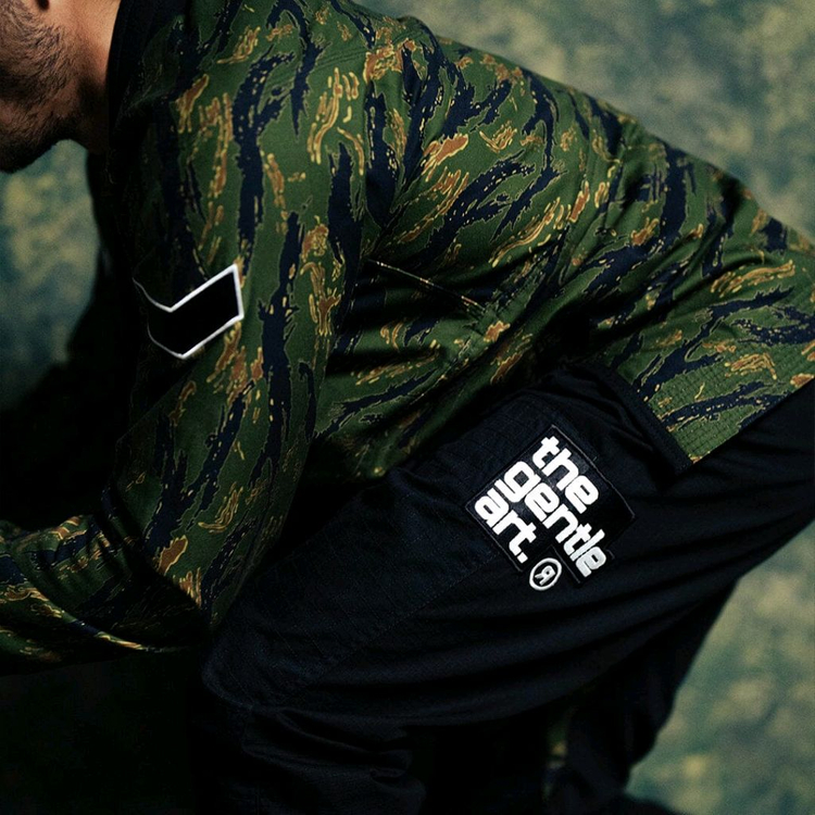 새상품) 하이퍼플라이 타이거카모 주짓수 도복--4