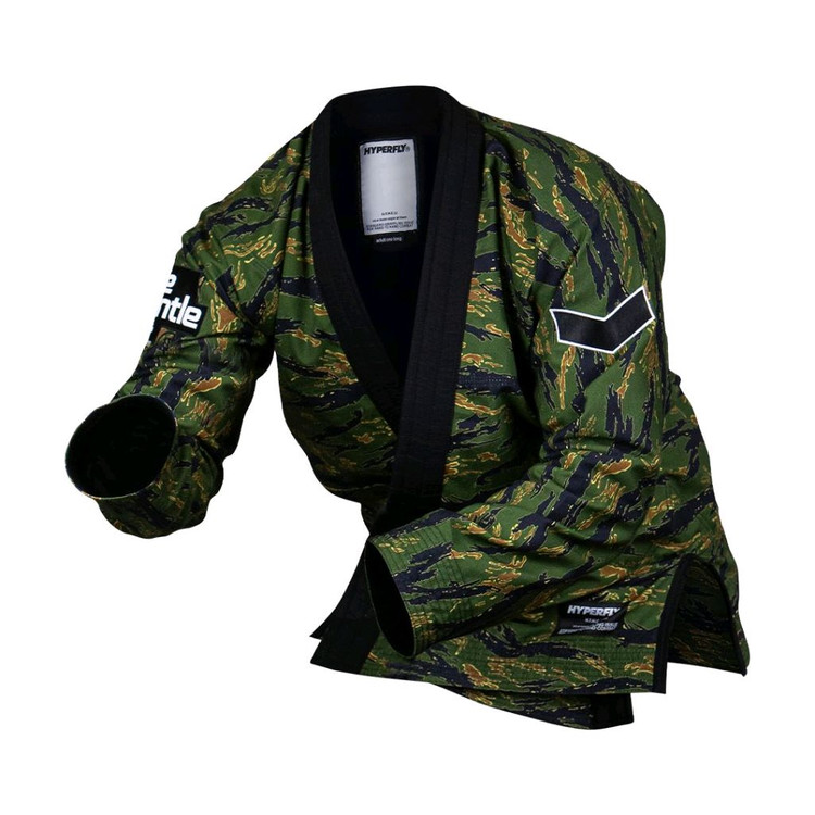 새상품) 하이퍼플라이 타이거카모 주짓수 도복--7