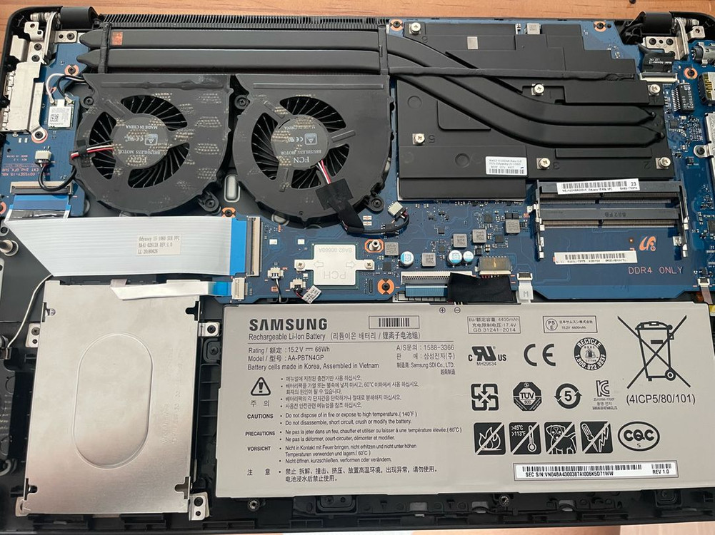 삼성 오디세이 i7 gtx1060 게이밍노트북 부품용--4