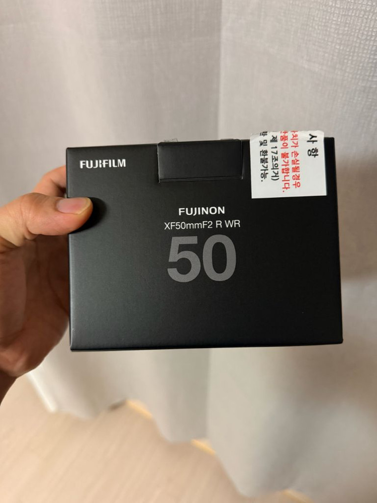 후지필름 XF 50mm F2 R WR 풀박스 A급 팝니다.--4