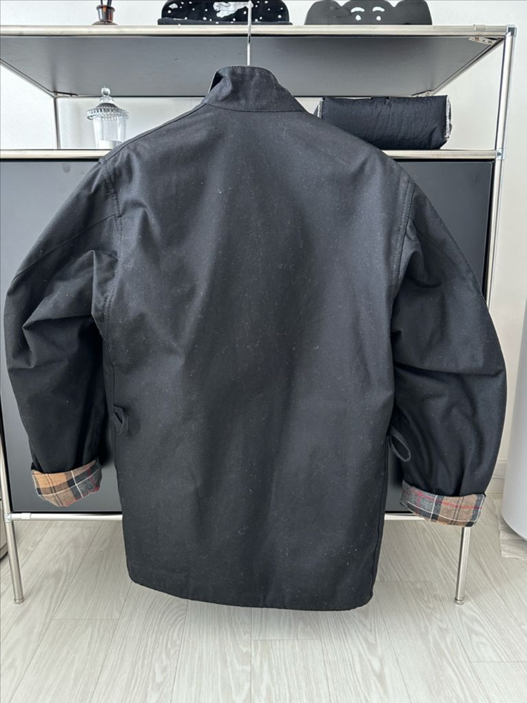 바버 인터네셔널 왁스 자켓 34 사이즈--1
