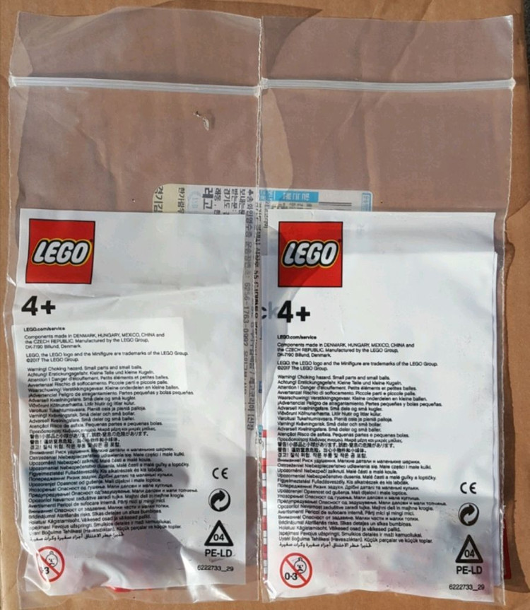 레고5007518 크리스마스 오너먼트 레고 시스템시리즈 1번 폴리백 미개봉레고 시스템시리스 5번 폴리백 미개봉 일괄 이미지