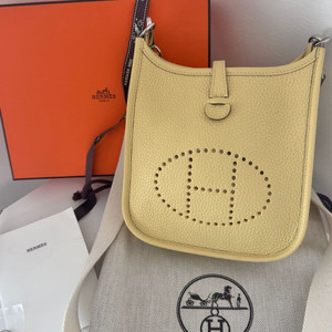 에르메스 미니 에블린 갤러리아 구입 정품 존 푸셩 컬러 싸게 팔아요 이미지