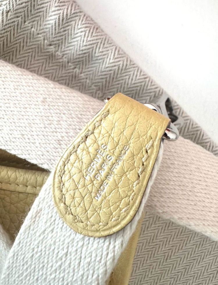 에르메스 미니 에블린 갤러리아 구입 정품 존 푸셩 컬러 싸게 팔아요 이미지