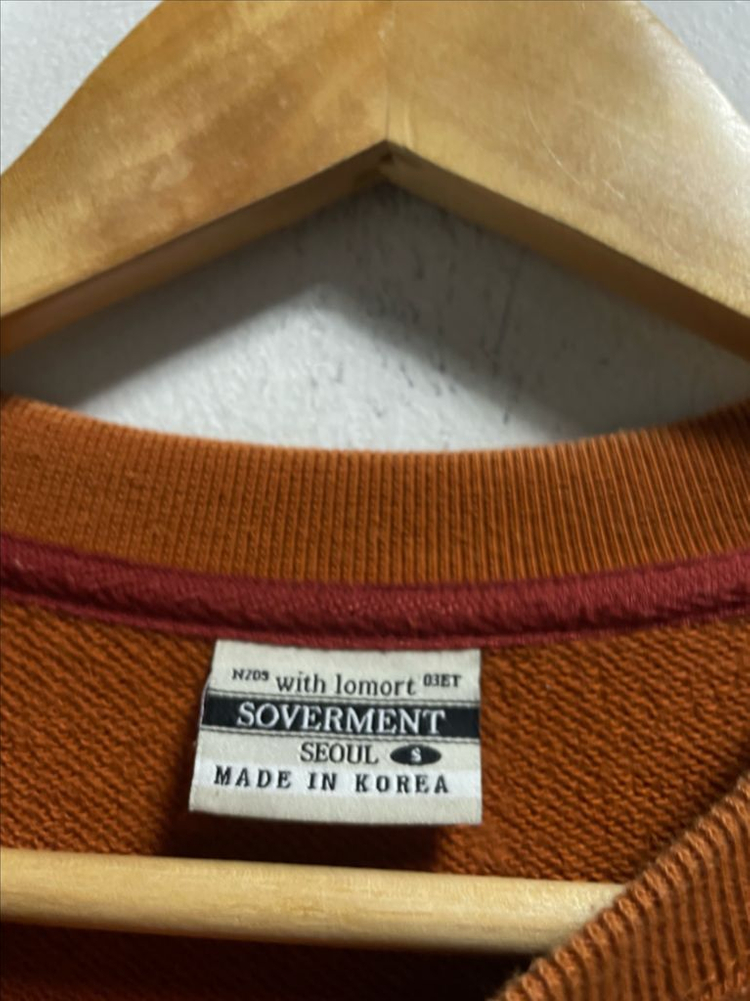 95 SOVERMENT 맨투맨 이미지