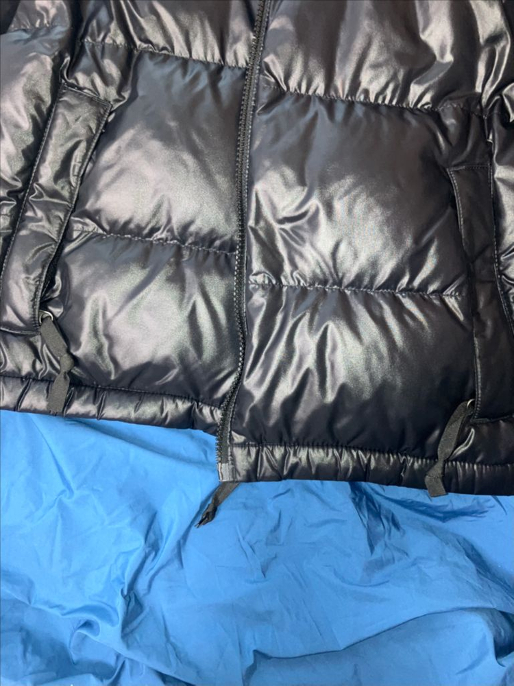 노스페이스 우먼즈 눕시 하이브리드 다운 볼 패딩 검정 BLK S(085) 이미지