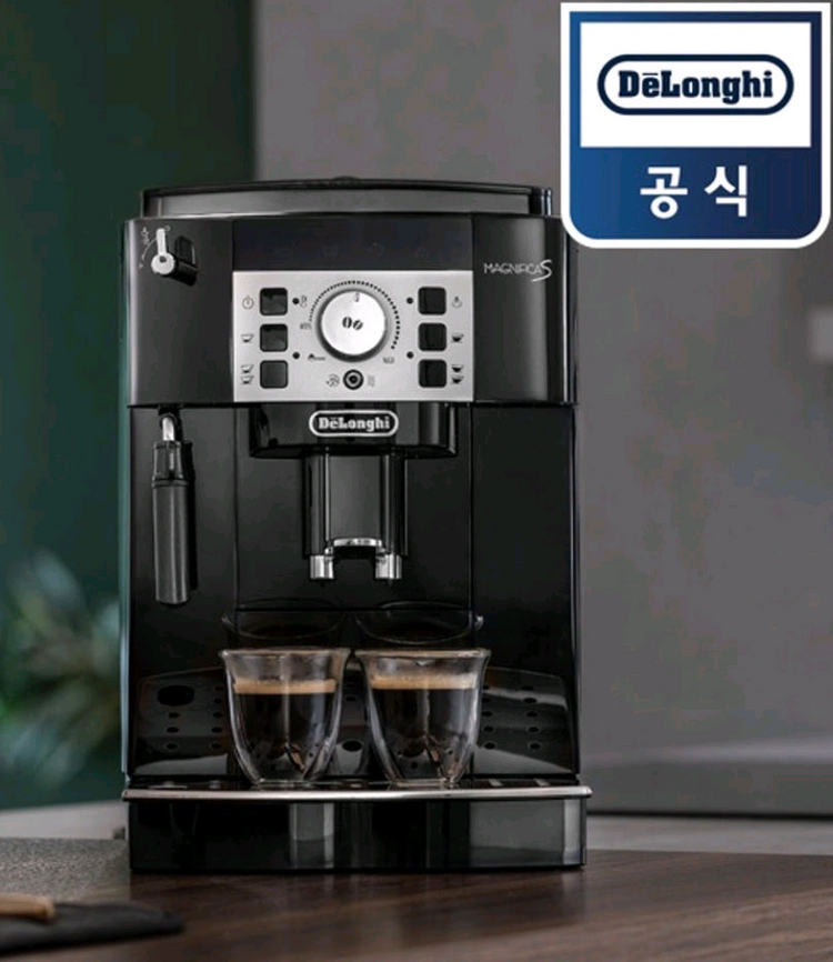 드롱기 블랙베이직 ECAM12 전자동 커피머신 / 미세 사용감 우수 상태--0