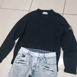 스톤아일랜드 크루넥 니트 95/발망 30