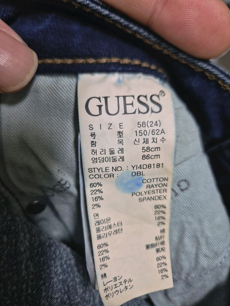 GUESS 여성 청바지 58(24) 사이즈--3
