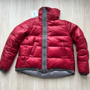 새제품 tatemodern 다운 자켓 asymmetry 스몰 여성 55 90 S 자주색 패딩 구스 다운 파카 점퍼 이미지