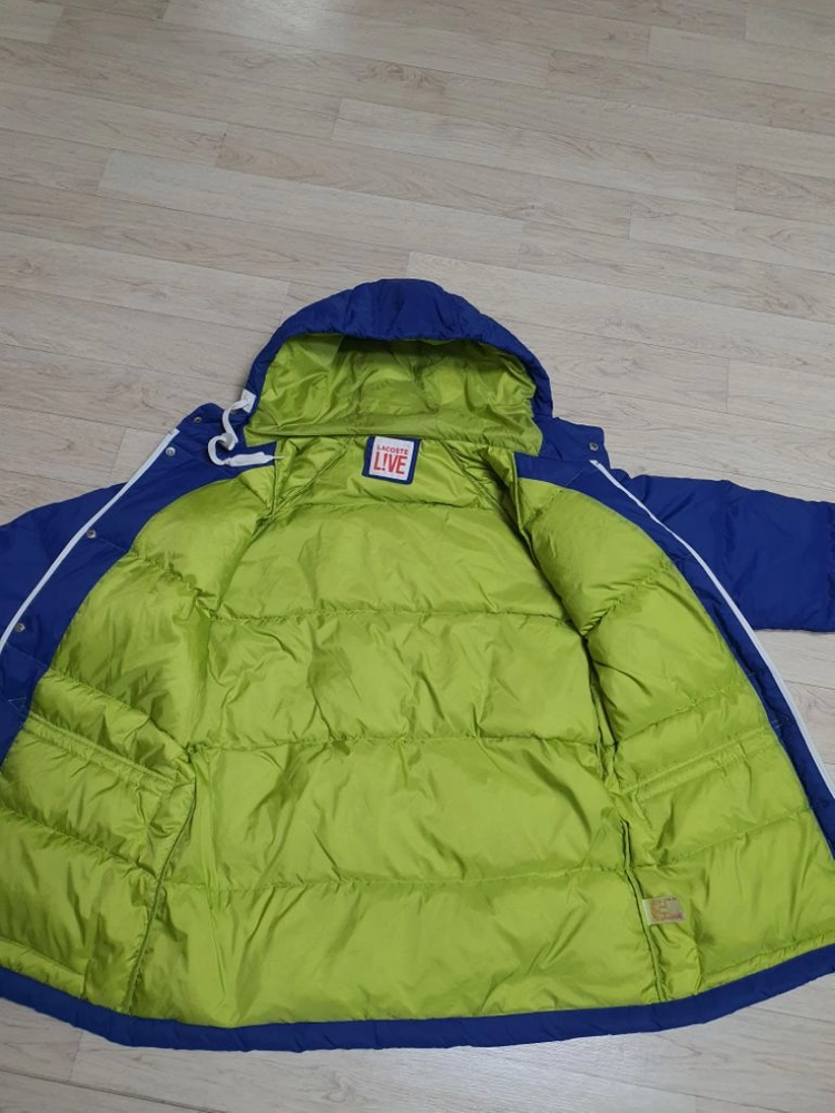 100 라코스테 정품 패딩 점퍼 남100 완전깨끗해요 이미지