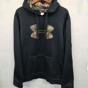 언더아머 리얼트리 로고 기능성 후드티 xl