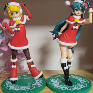 미쿠 카가미네 린 크리스마스 고전미소녀피규어