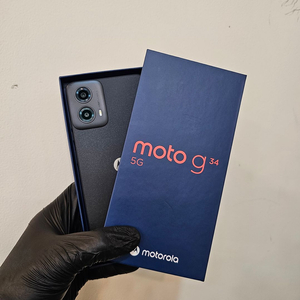 모토로라G34 128기가 블랙 (새제품급) / 0213