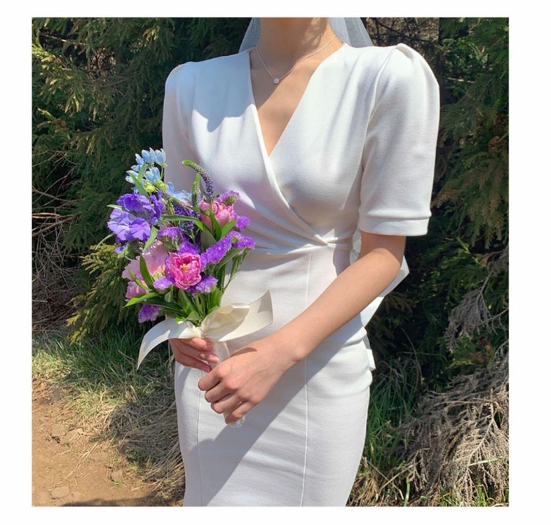 브라이덜, 셀프웨딩 웨딩드레스--2