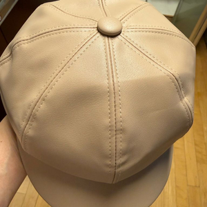 가죽헌팅캡 새제품 이미지