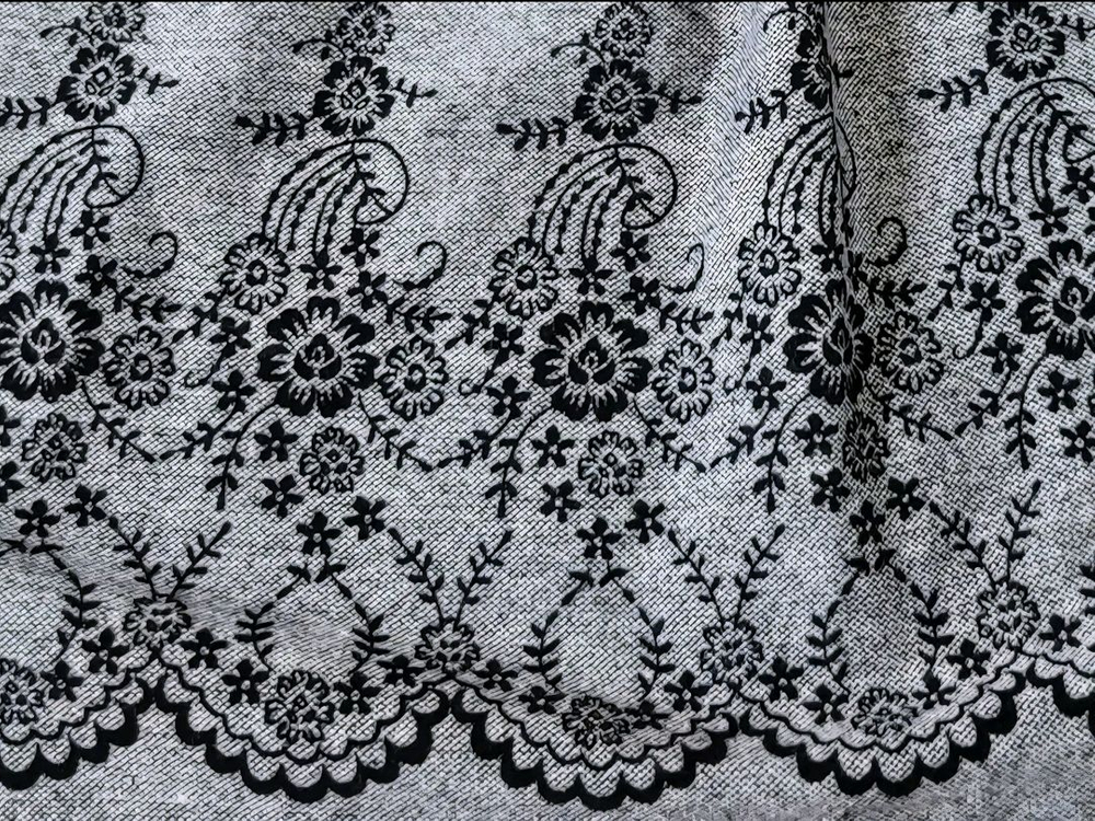 77) 새옷/PRENATAL 쁘레나탈 모직혼방 자수원피스--4