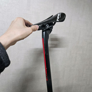 자전거 안장 싯포스트 세트 안장봉 가변싯포