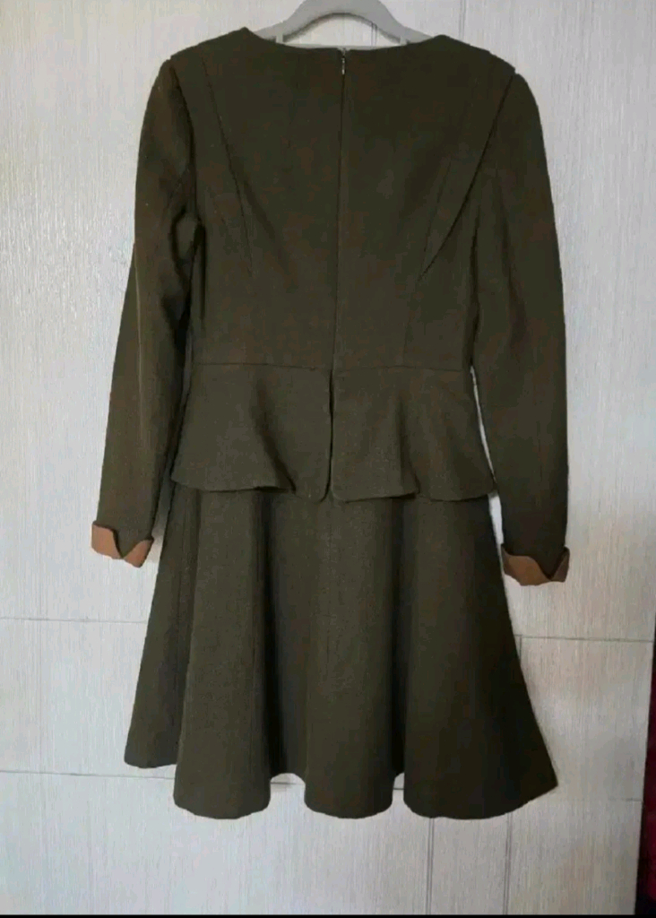 55) 케네스레이디 모76% 겨울 원피스--1