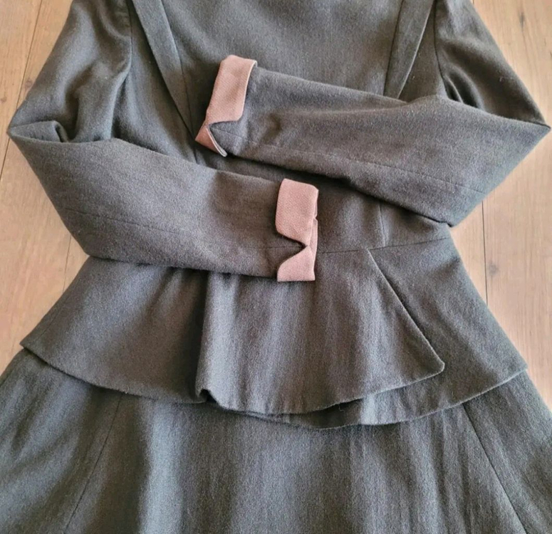 55) 케네스레이디 모76% 겨울 원피스--4