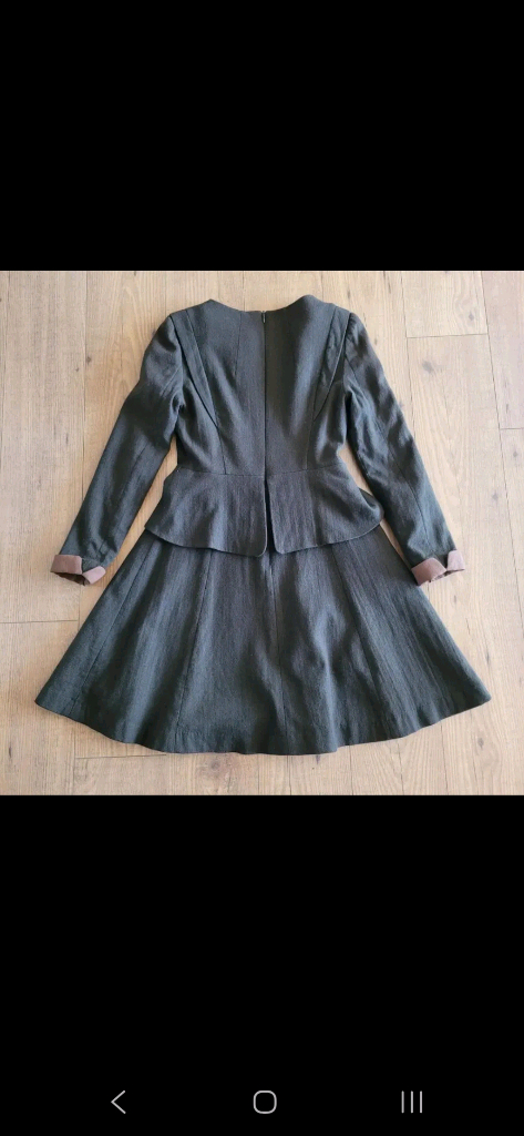 55) 케네스레이디 모76% 겨울 원피스--5