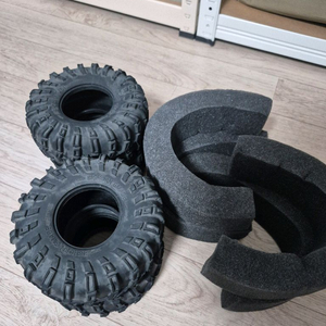 지메이드 2.2 인치 빅혼타이어 4개