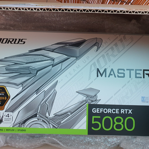 미개봉 새상품 기가바이트 RTX 5080 어로스마스터 아이스 판매