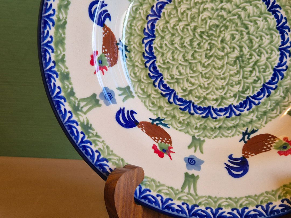 폴란드 우니카트 파스타 접시--2