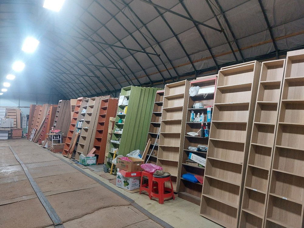 원목 장식장 수납장 세트--7