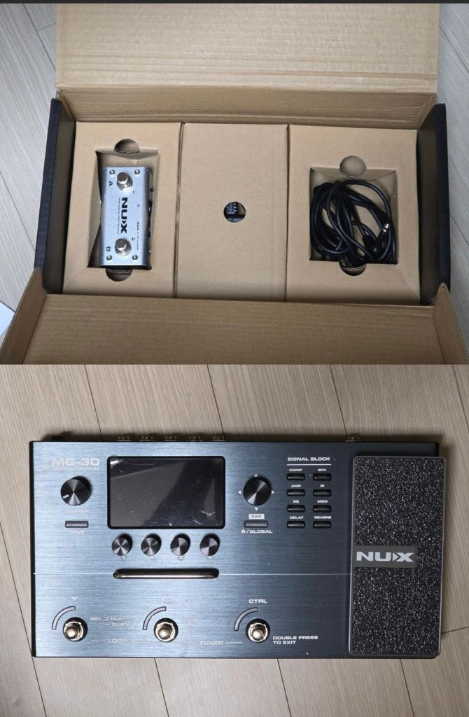 nux mg30 멀티 이펙터--1