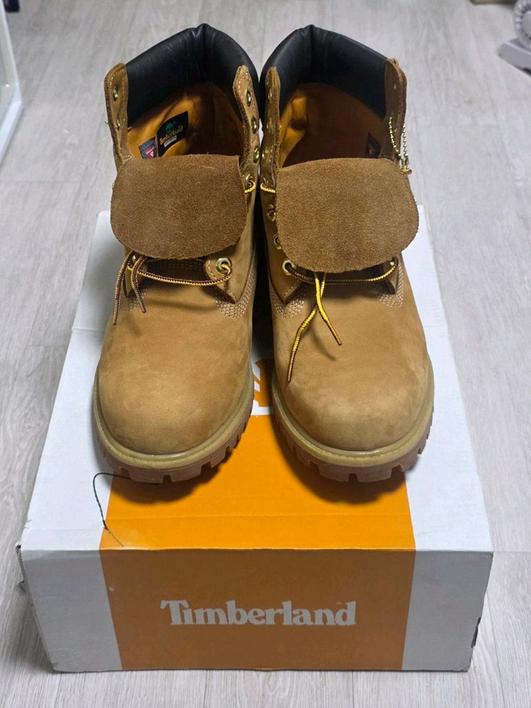 팀버랜드 6인치 프리미엄 워터프루프 누벅부츠(285)--3