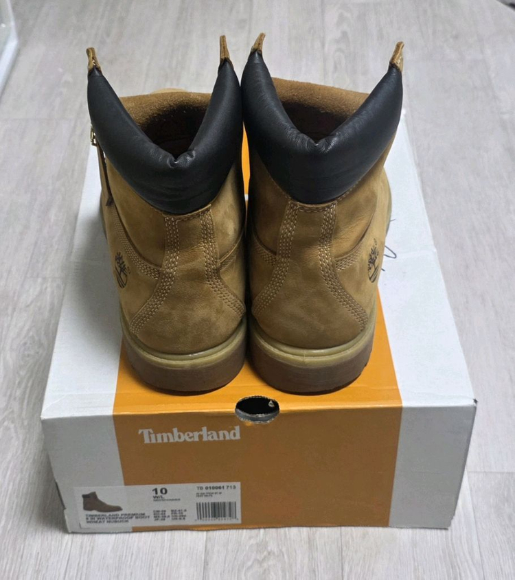 팀버랜드 6인치 프리미엄 워터프루프 누벅부츠(285)--5