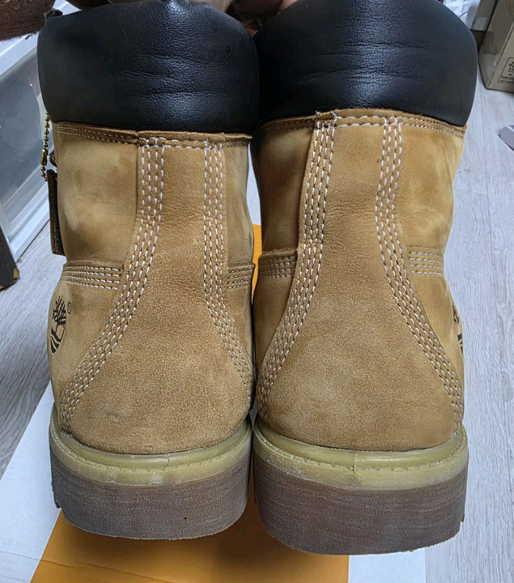 팀버랜드 6인치 프리미엄 워터프루프 누벅부츠(285)--6