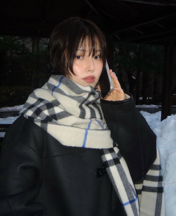 오브네어 클래식 버클 무스탕 자켓 새상품--1