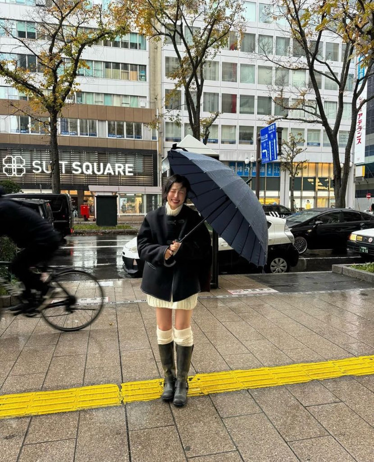 오브네어 클래식 버클 무스탕 자켓 새상품--6