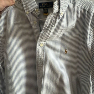폴로 랄프로렌 보이즈 스트라이프 셔츠 xl 이미지