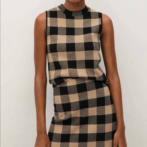 망고 디올맛 니트 상의M