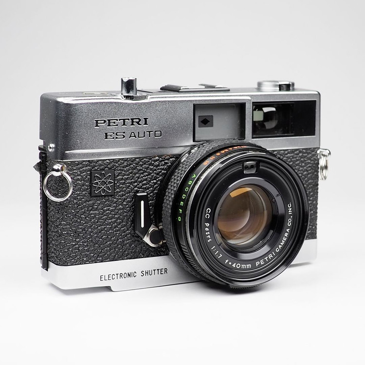 페트리 Petri ES Auto 필름카메라 민트급 S급--6