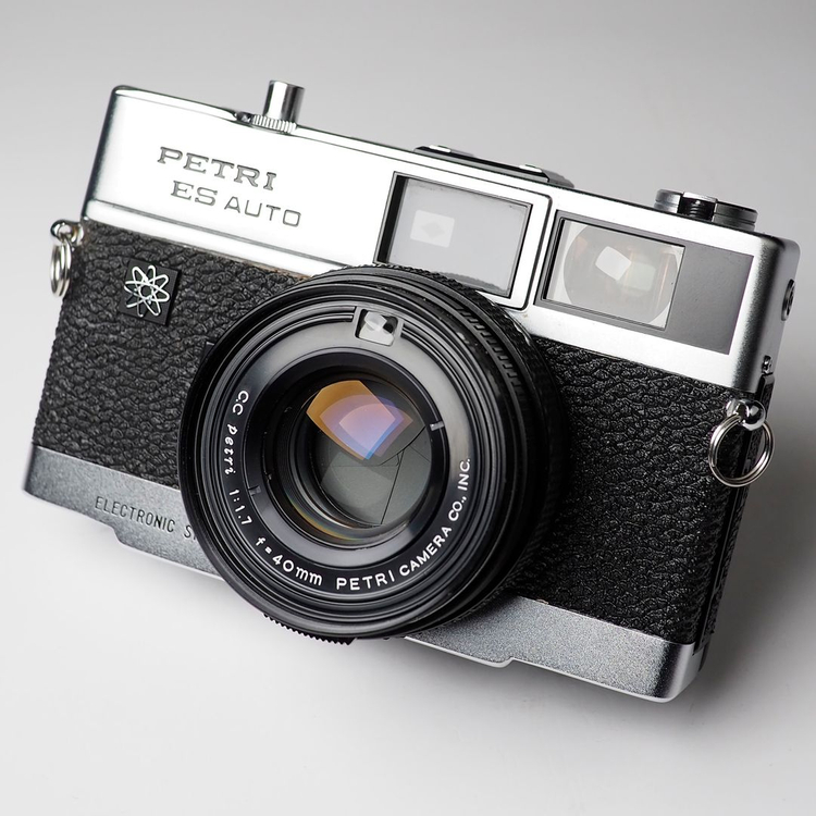 페트리 Petri ES Auto 필름카메라 민트급 S급--8