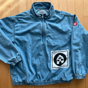 카브엠트 블리치드 데님 하프 집 자켓 사이즈 L 이미지