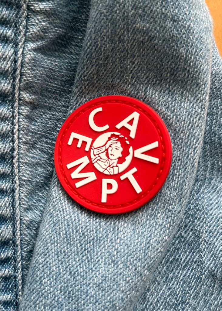 카브엠트 블리치드 데님 하프 집 자켓 사이즈 L 이미지