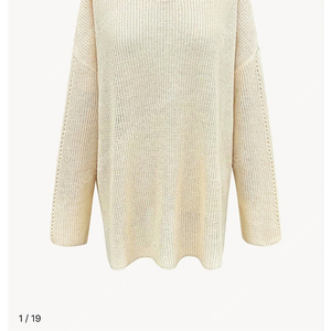 라온(뮤제라) 보브 린넨니트 블루