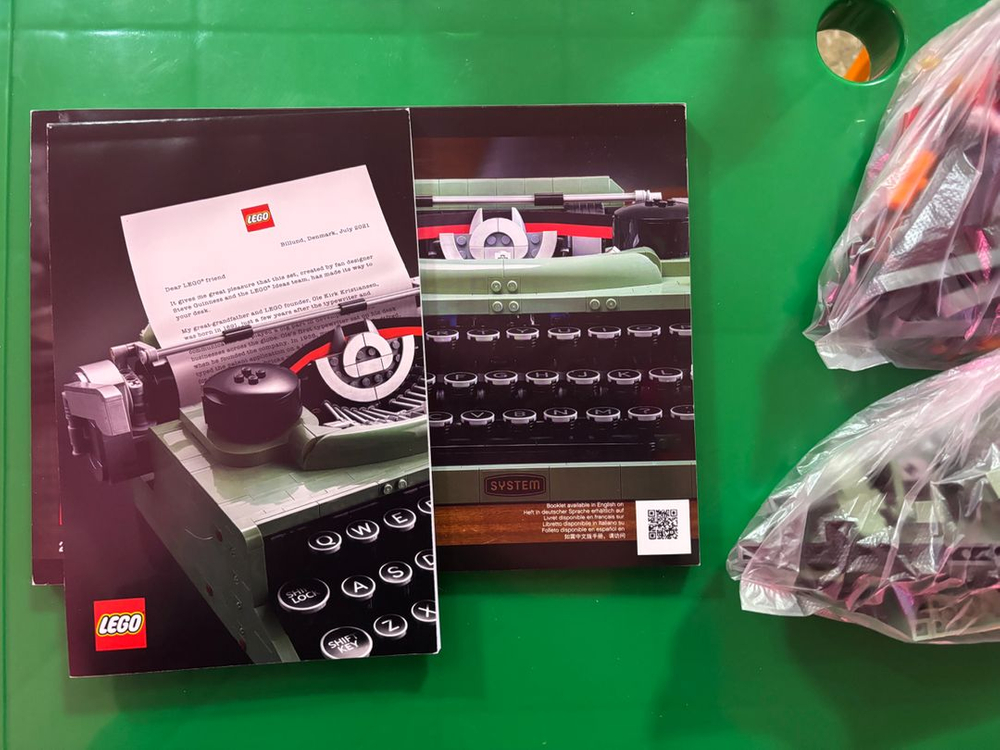 레고 아이디어 타자기 21327--2