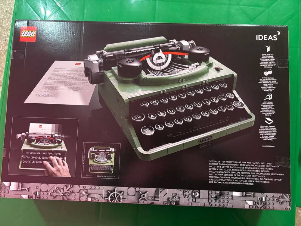 레고 아이디어 타자기 21327--4