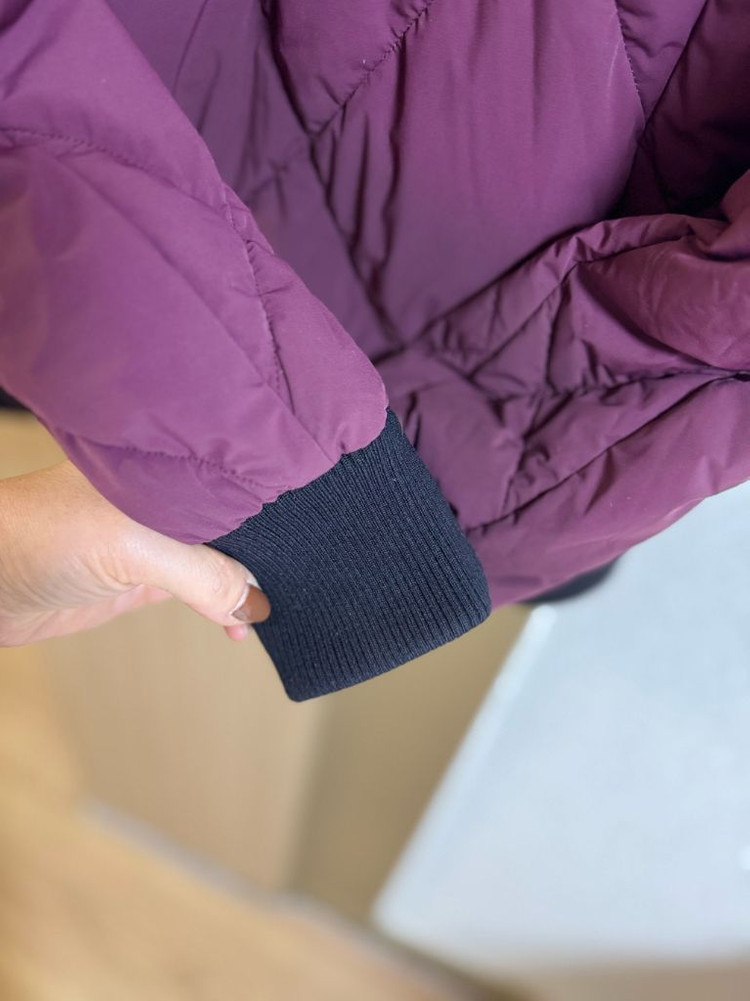 정품 타이틀리스트 구스발열패딩(S)정가60만원(세련된 버건디)--3