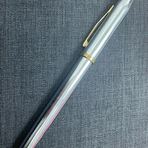 크로스 만년필 센츄리 II 러스트러스 크롬 GT 23K 도금 F닙