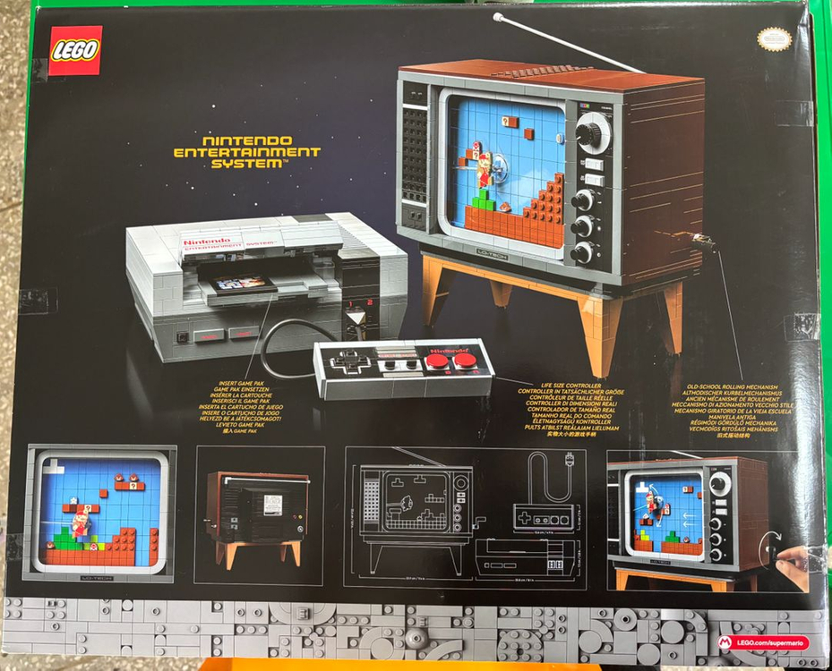 레고 슈퍼마리오 닌텐도엔터테인먼트시스템 71374--4