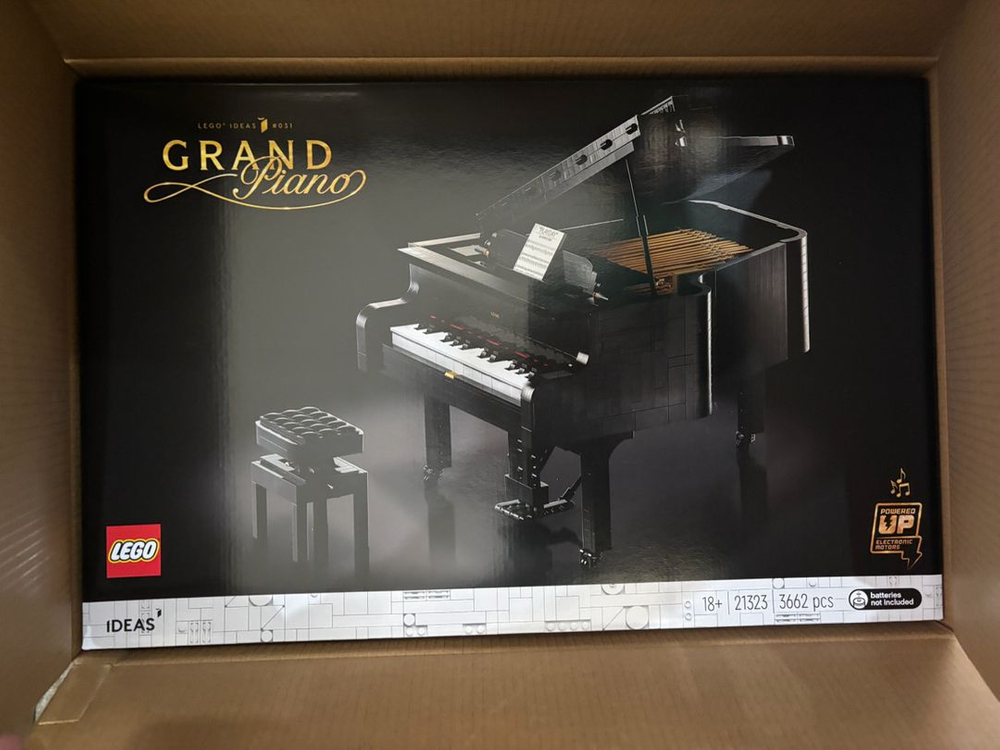 레고 아이디어 그랜드 피아노 21323--2