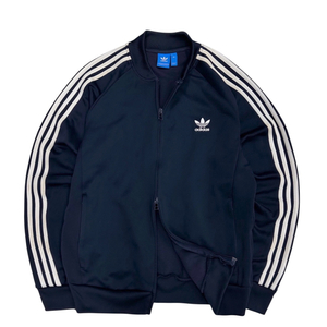 아디다스 슈퍼스타 투웨이 져지 집업 네이비 (XL)